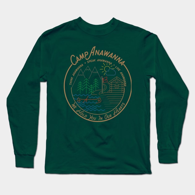 Camp Anawanna - Color Long Sleeve T-Shirt by Nazonian